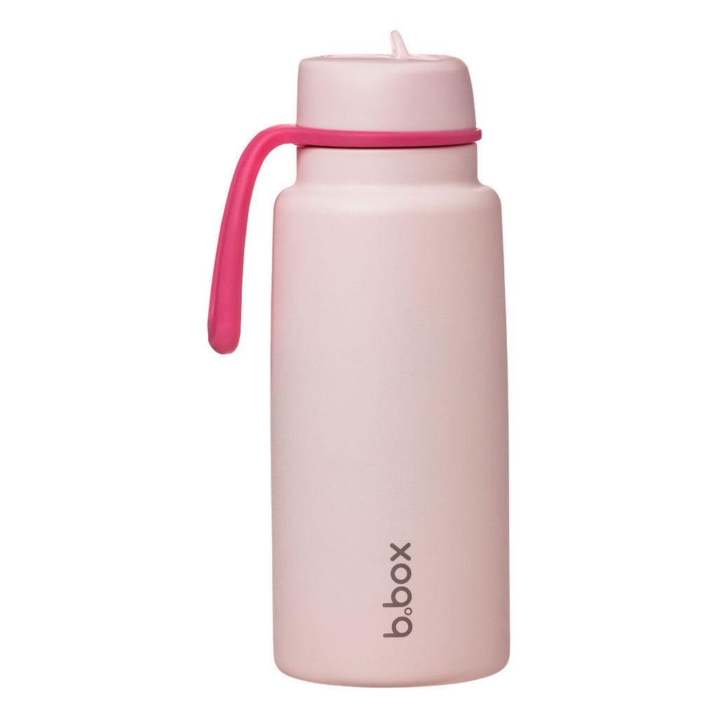 Insulated Flip Top 1L bottle // Pink Paradise