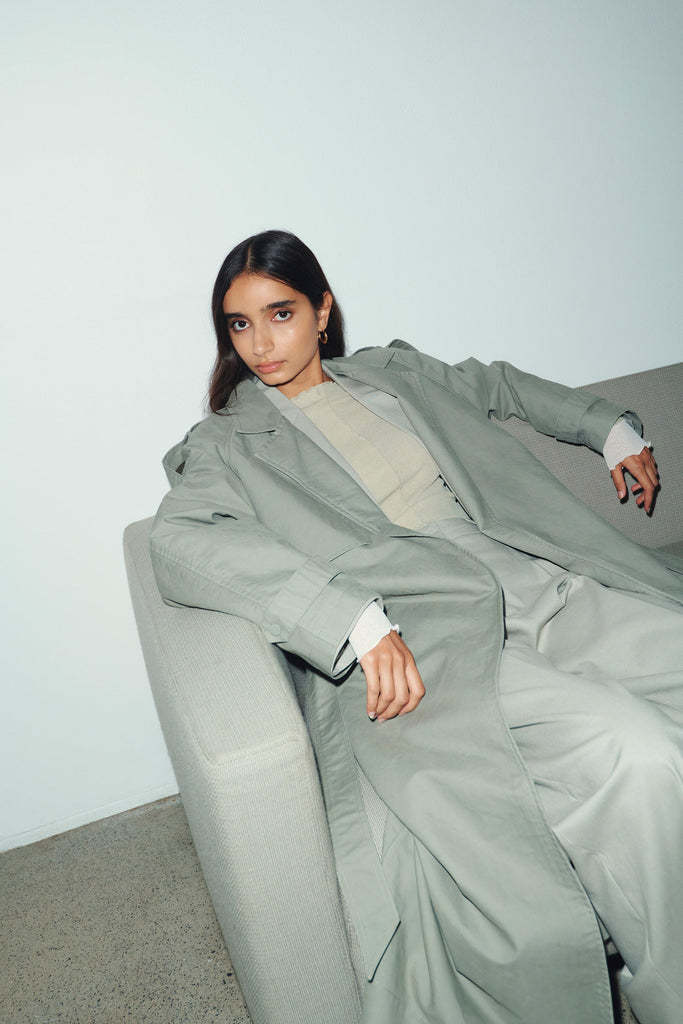 Frieda Trench | Pewter