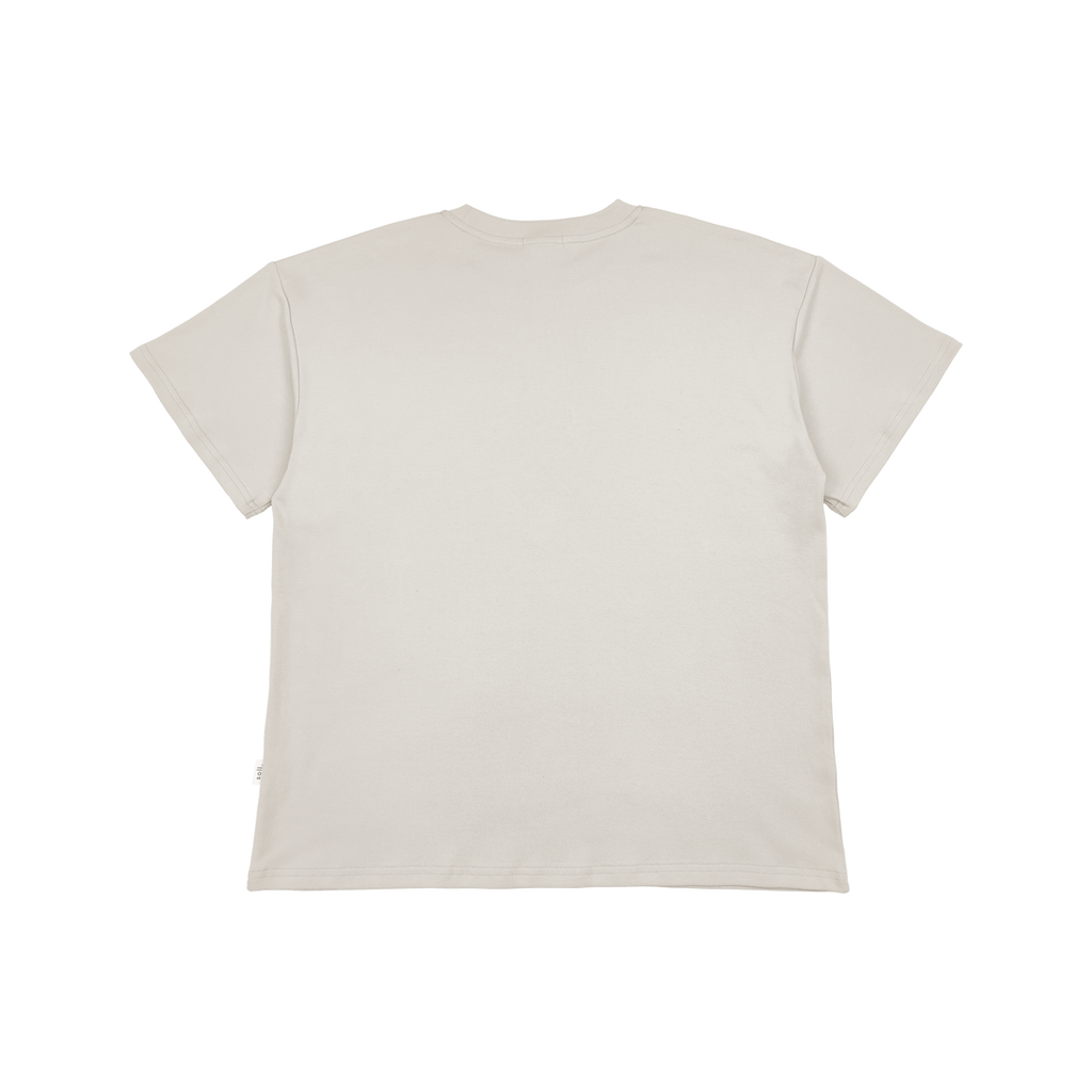 Adults Stretch Cotton Tee | Oat