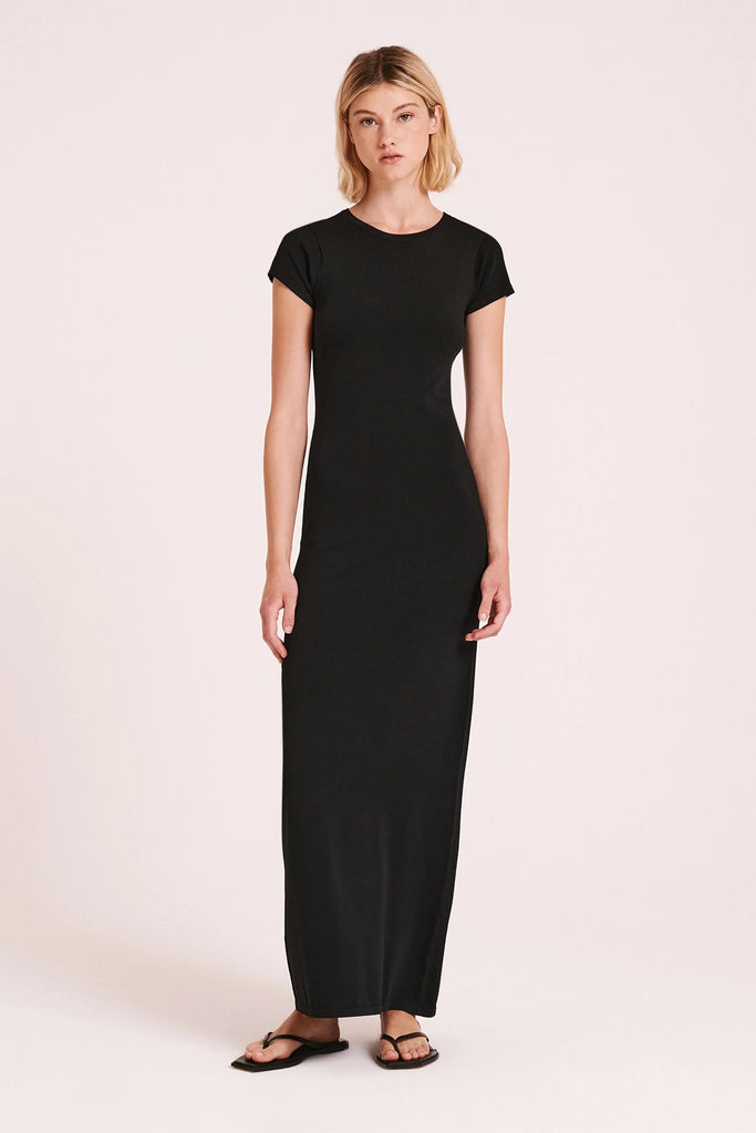 Nabila Knit Dress | Black