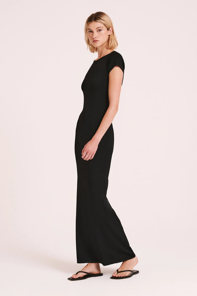 Nabila Knit Dress | Black