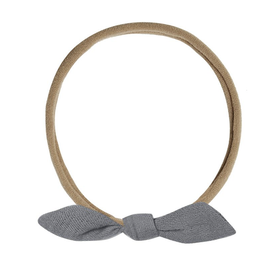 little knot headband || navy