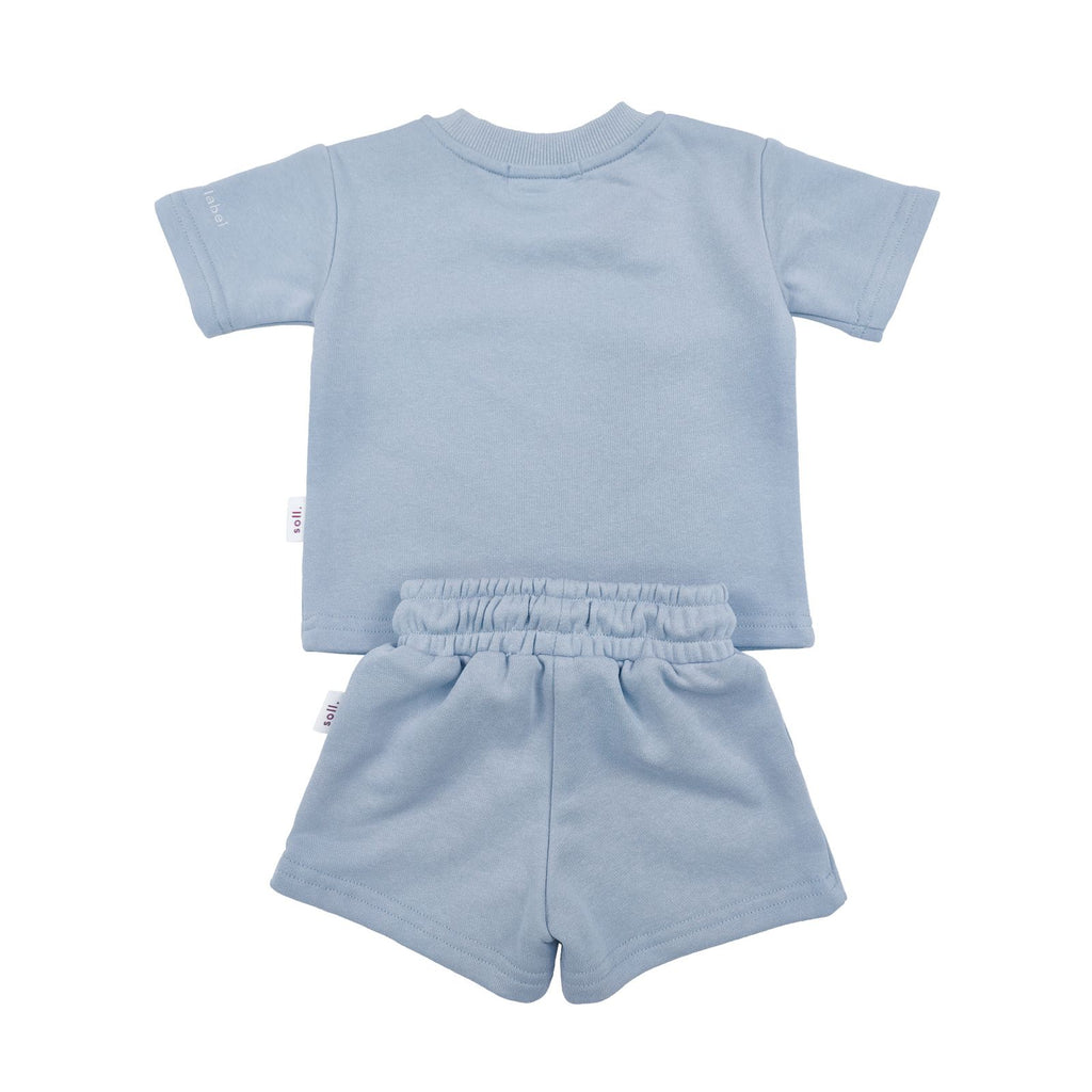 French Terry Set | Blue
