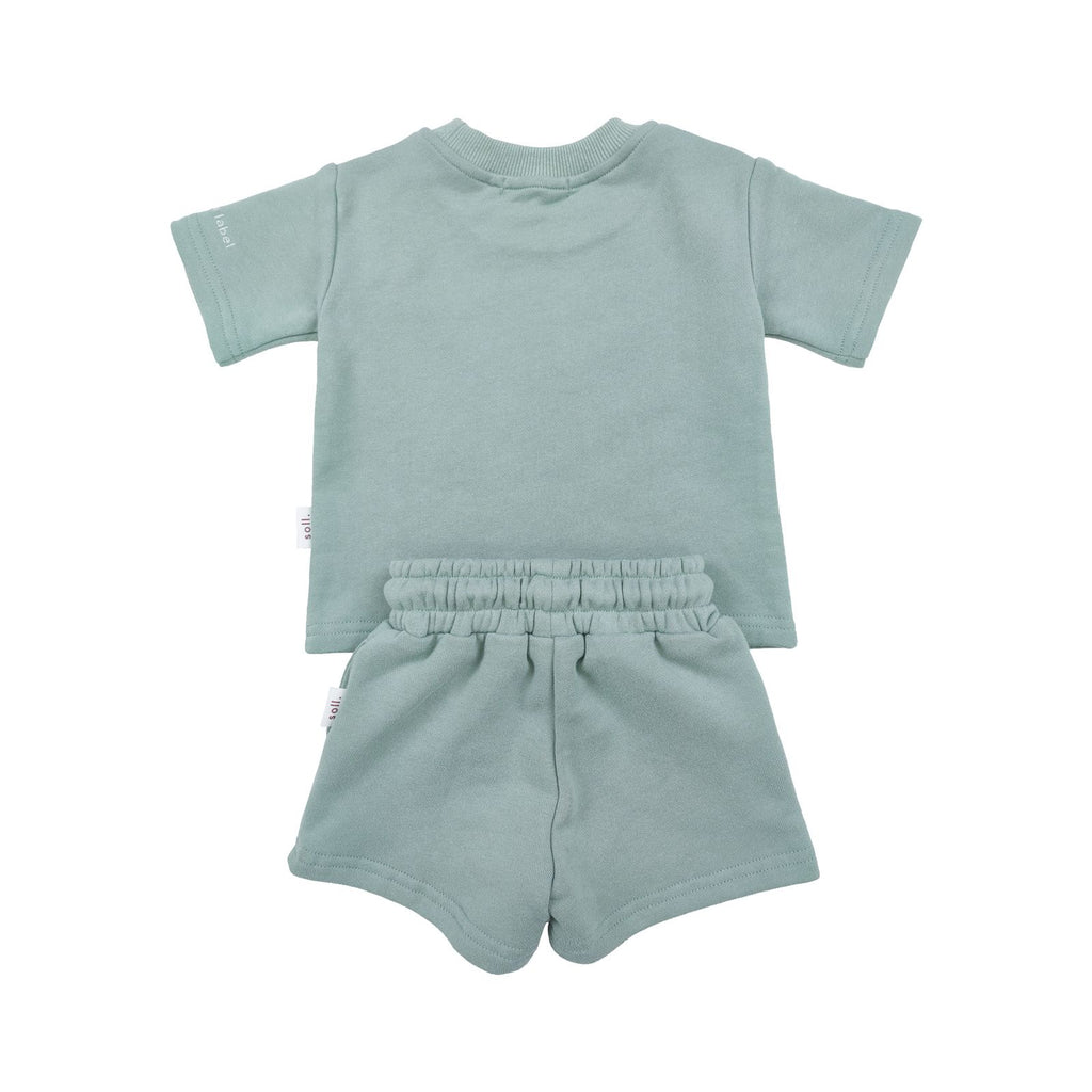 French Terry Set | Sage