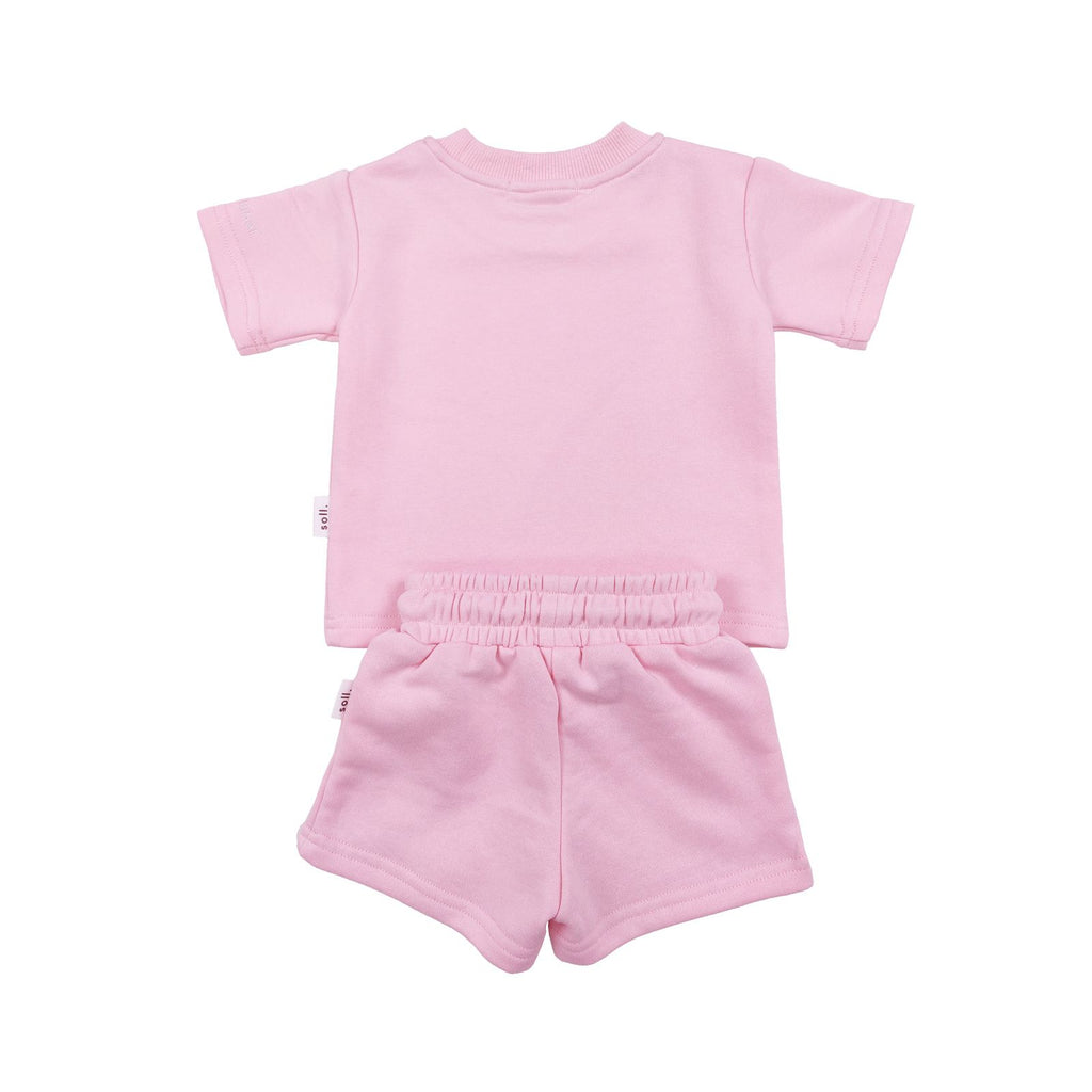 French Terry Set | Pink