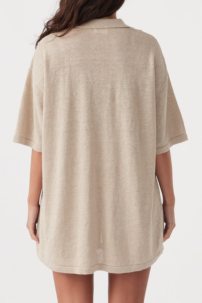 DARCY SHIRT // TAUPE