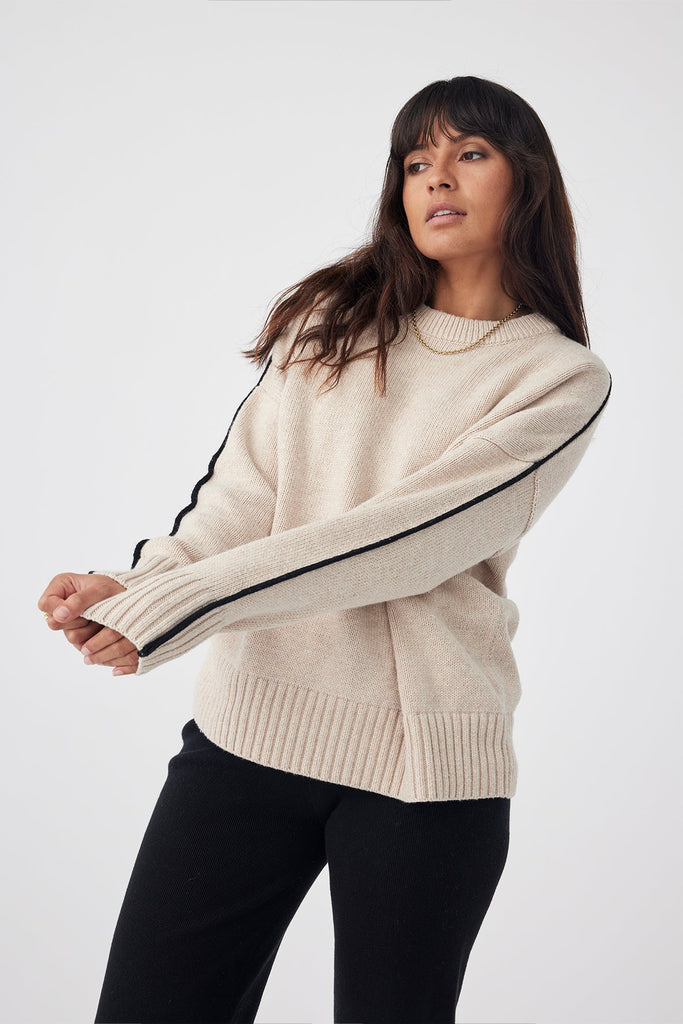 Sora Sweater | Sand Marle