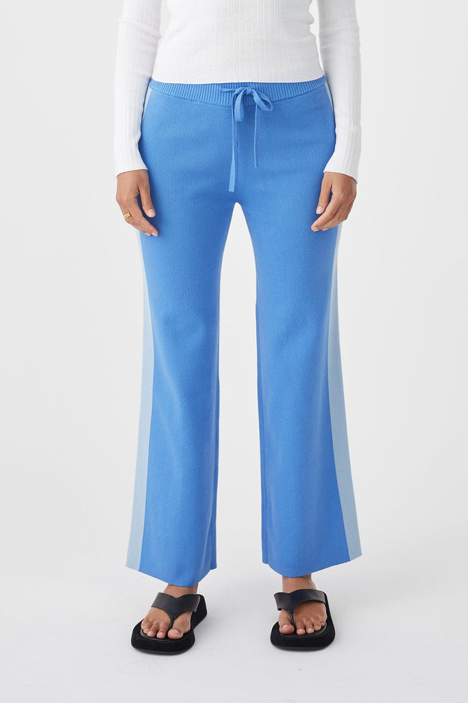 Neo Pant | Azure & Powder Blue