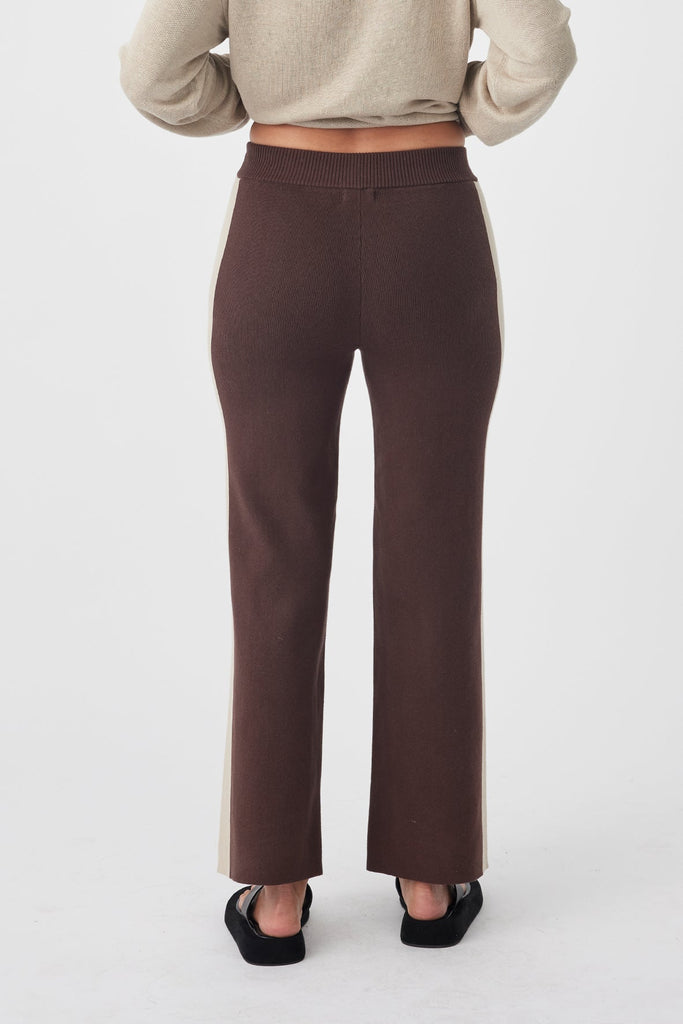 Neo Pant | Chocolate & Taupe