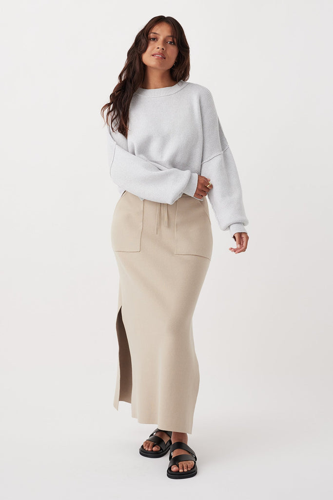 Lou Skirt | Taupe