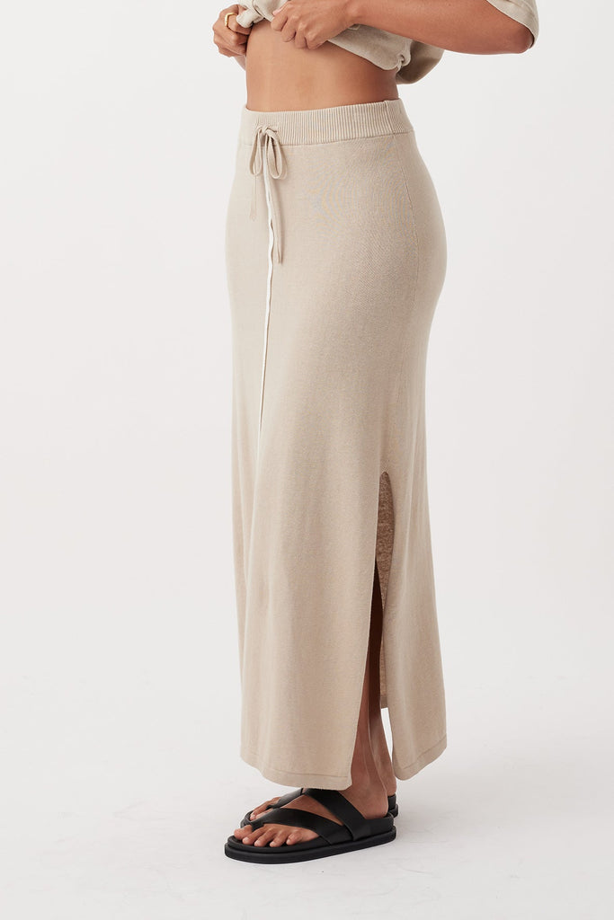 Quinn Skirt | Taupe