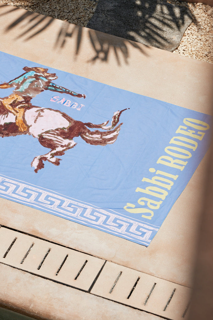 SABBI SARONG | RODEO BLUE