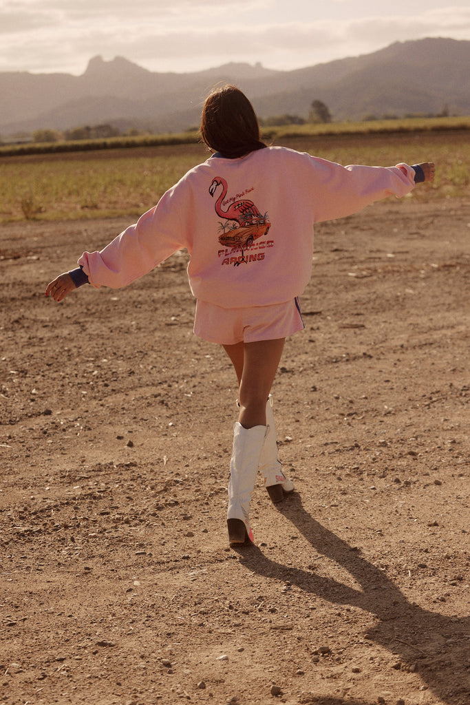 THE DIEGO JUMPER | GOT MY PINK BACK FLAMINGO RACING