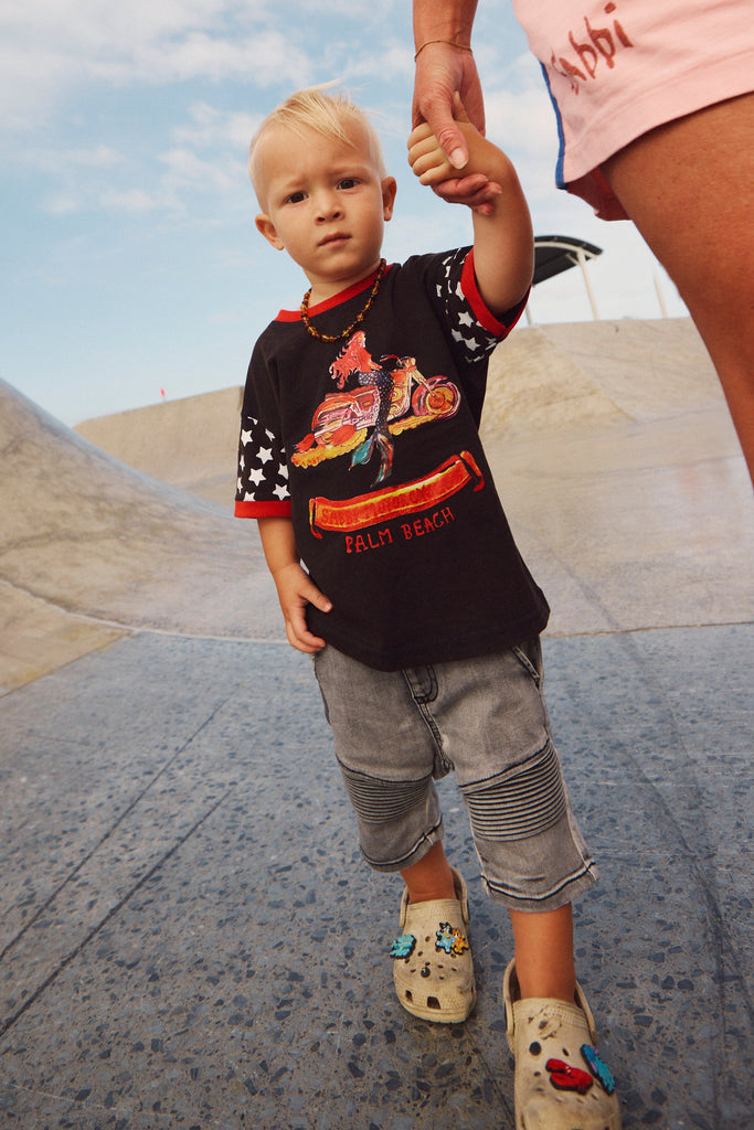 THE BE SIGMA KIDS TEE | BLACK - SABBI KIDS