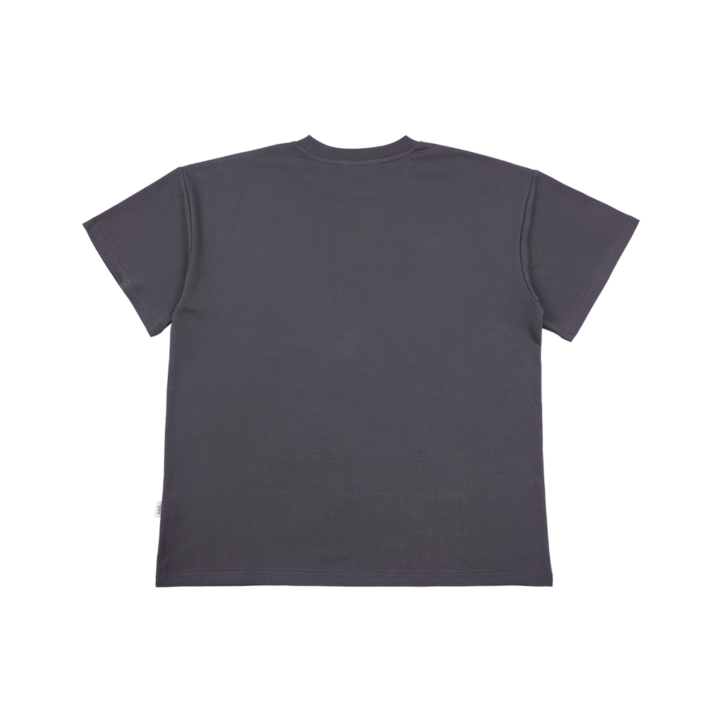 Adults Stretch Cotton Tee | Charcoal