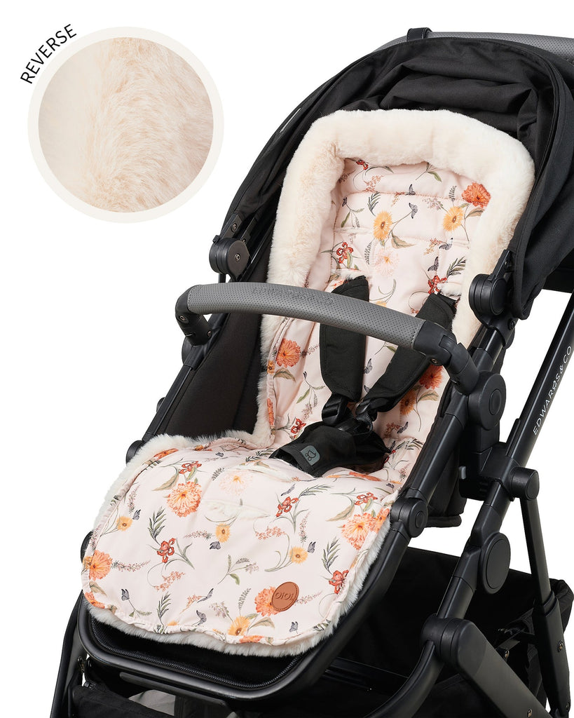 Cozy Fleece Pram Liner | Wildflower