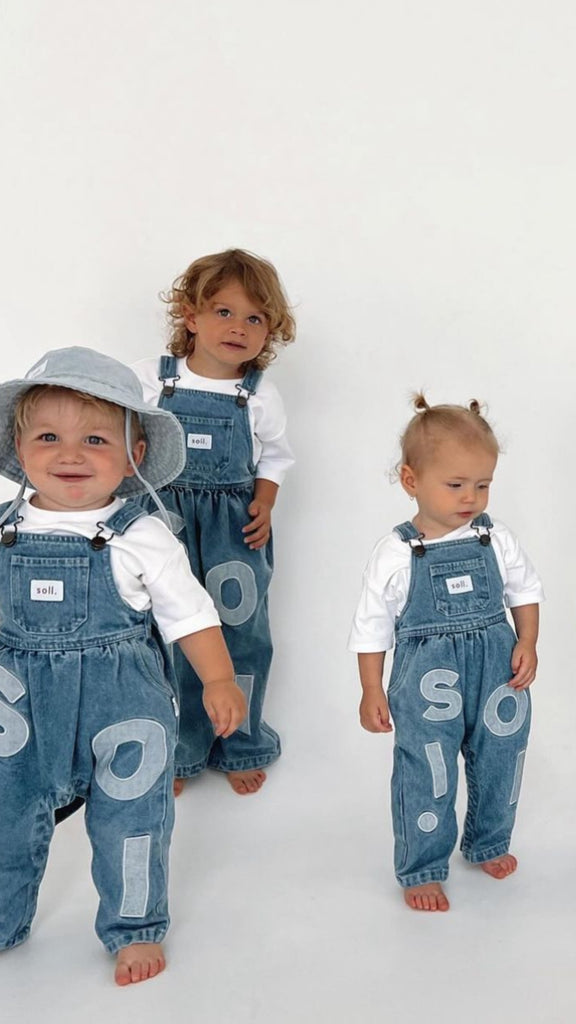 Kids Soll Denim Overalls