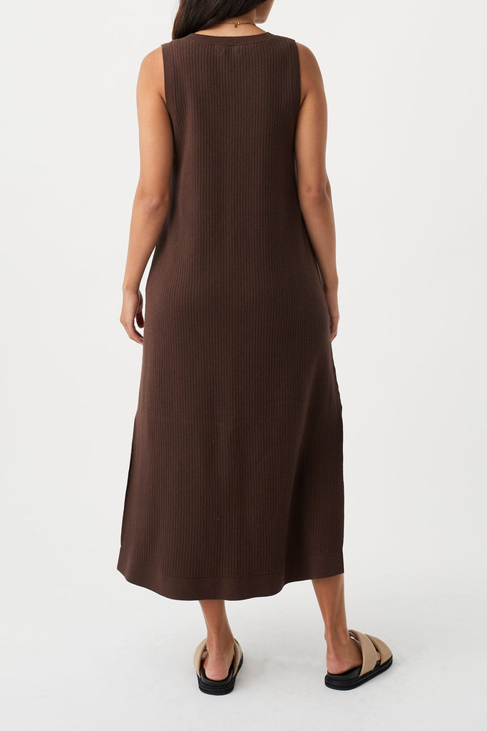 CLARA DRESS | CHOCOLATE