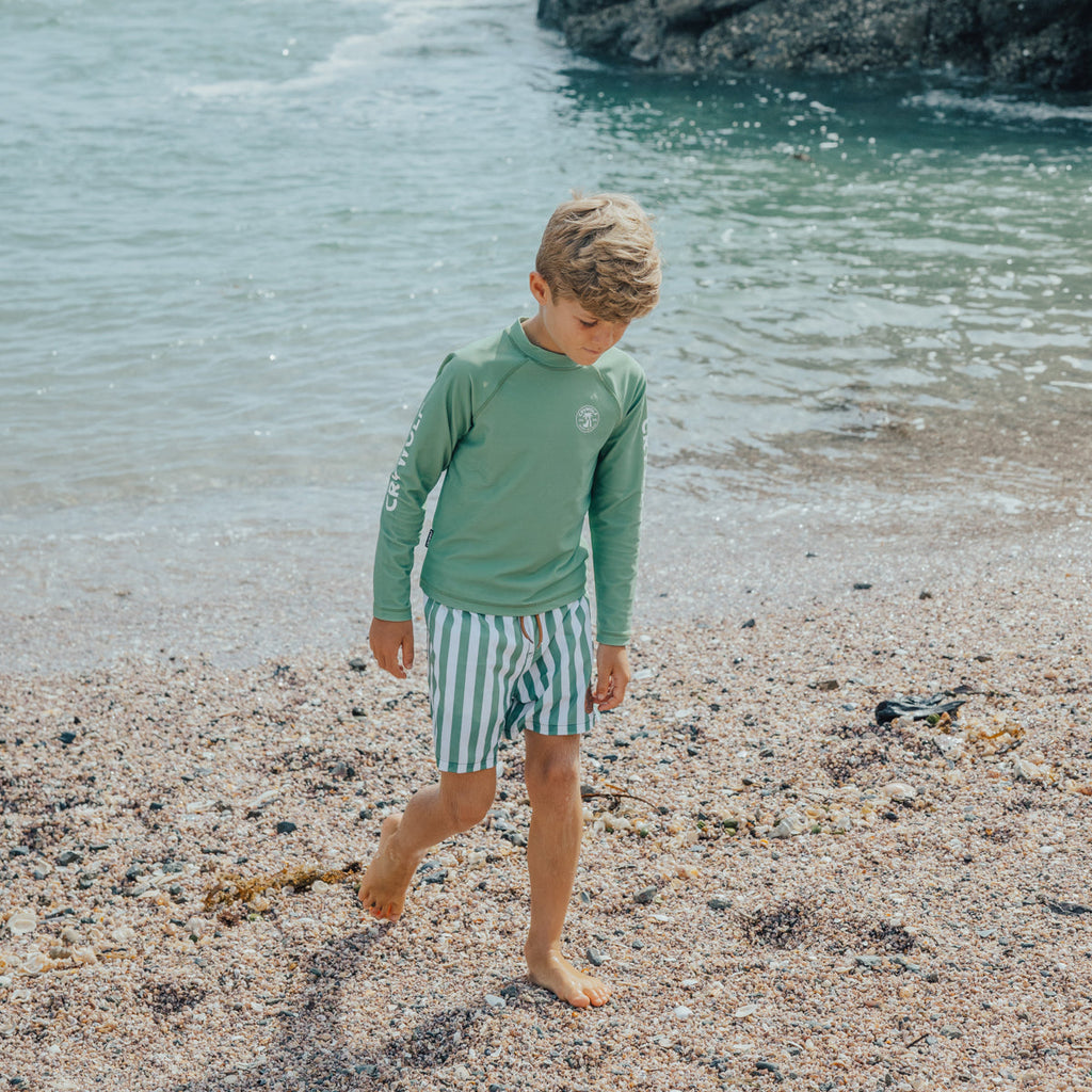 RASH VEST | Coastal Green