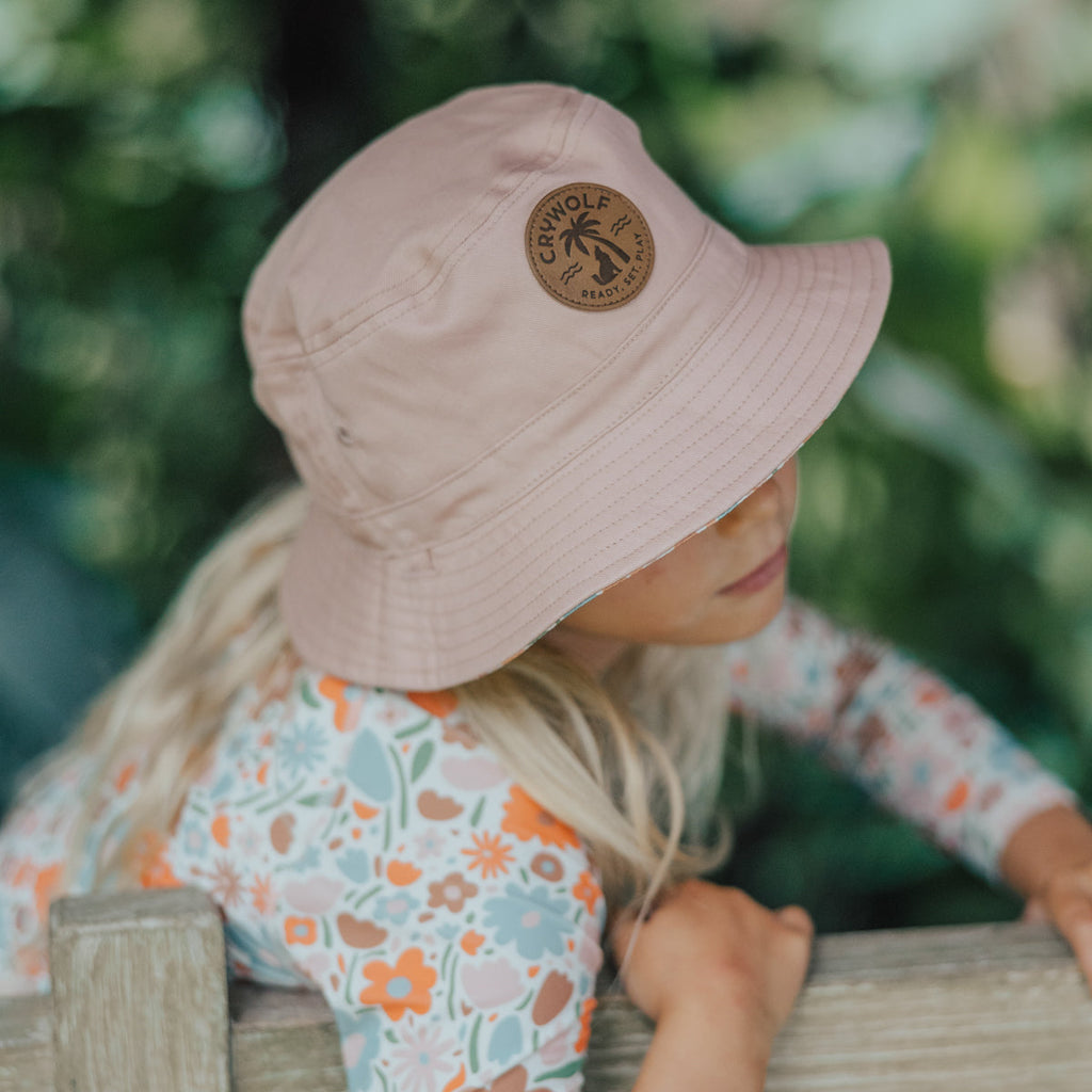 REVERSIBLE BUCKET HAT | Flower Market