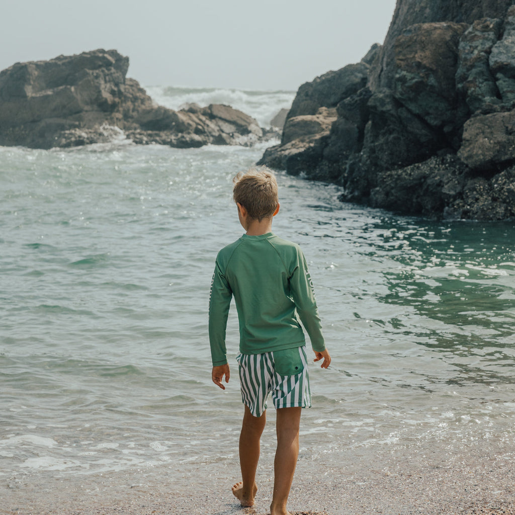 RASH VEST | Coastal Green