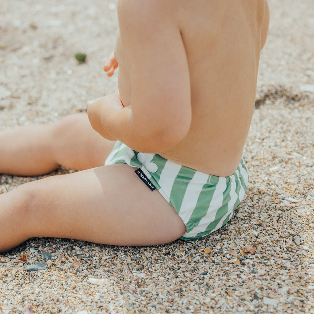 REUSABLE SWIM NAPPY | Coastal Stripe