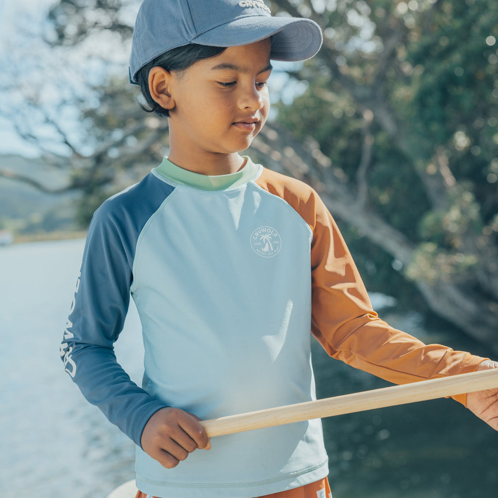 RASH VEST | Ocean Colour Block