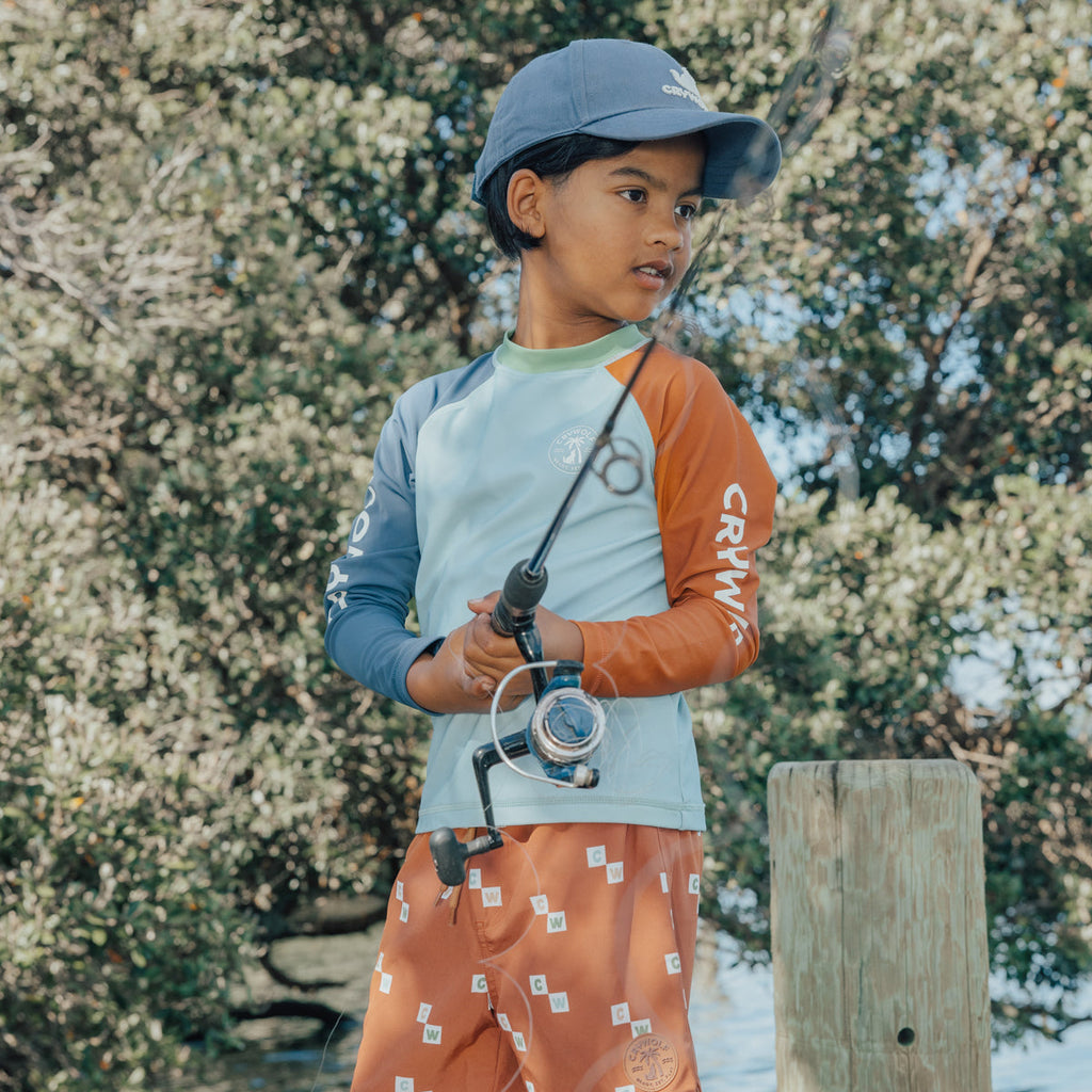 RASH VEST | Ocean Colour Block