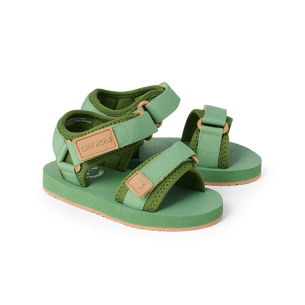 BEACH SANDAL | Coastal Green