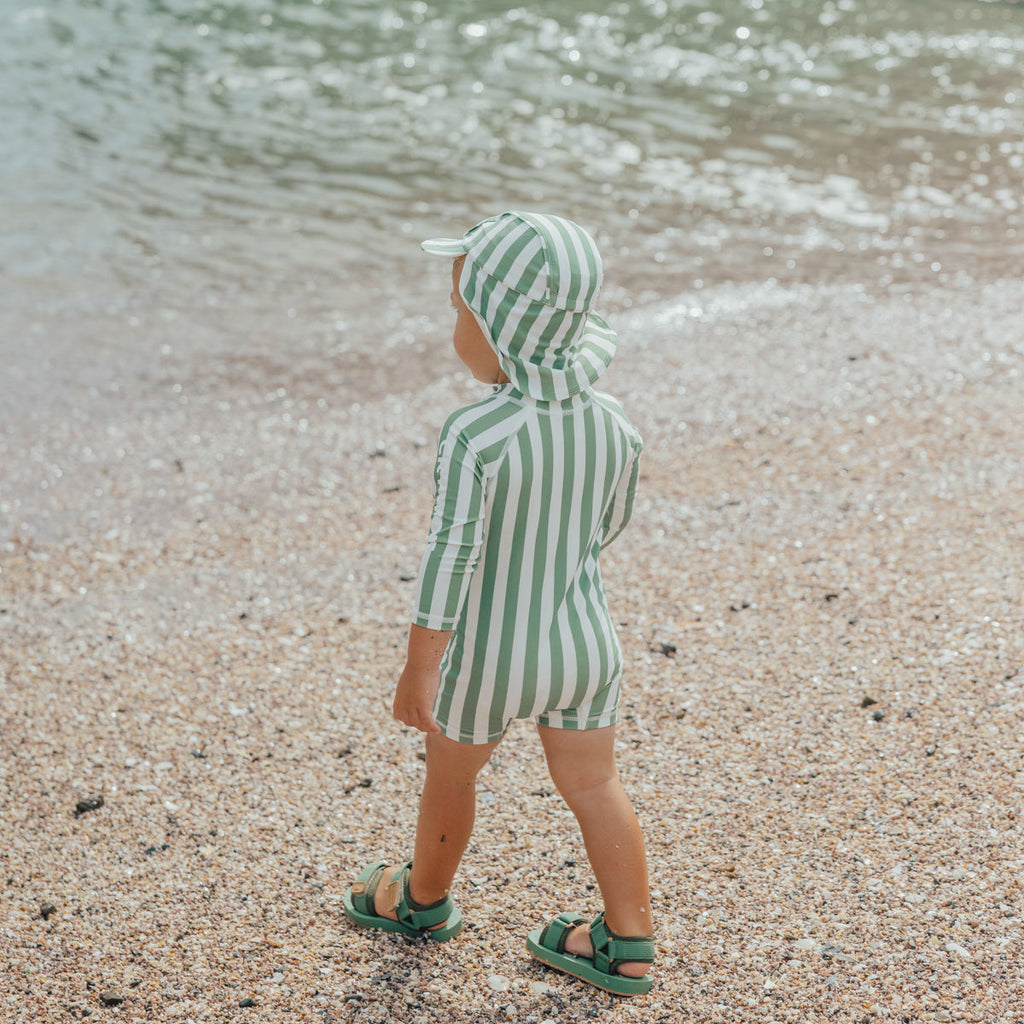 BEACH SANDAL | Coastal Green