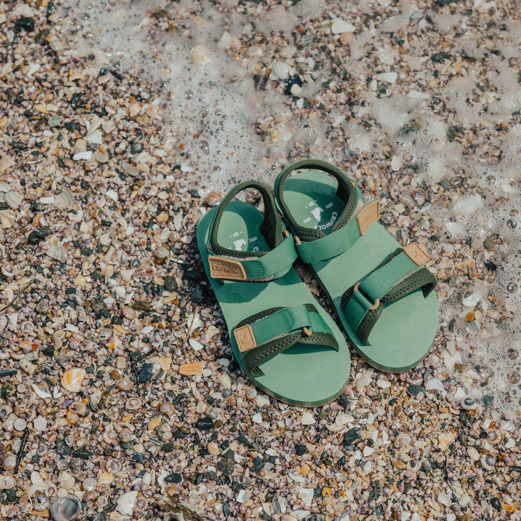 BEACH SANDAL | Coastal Green