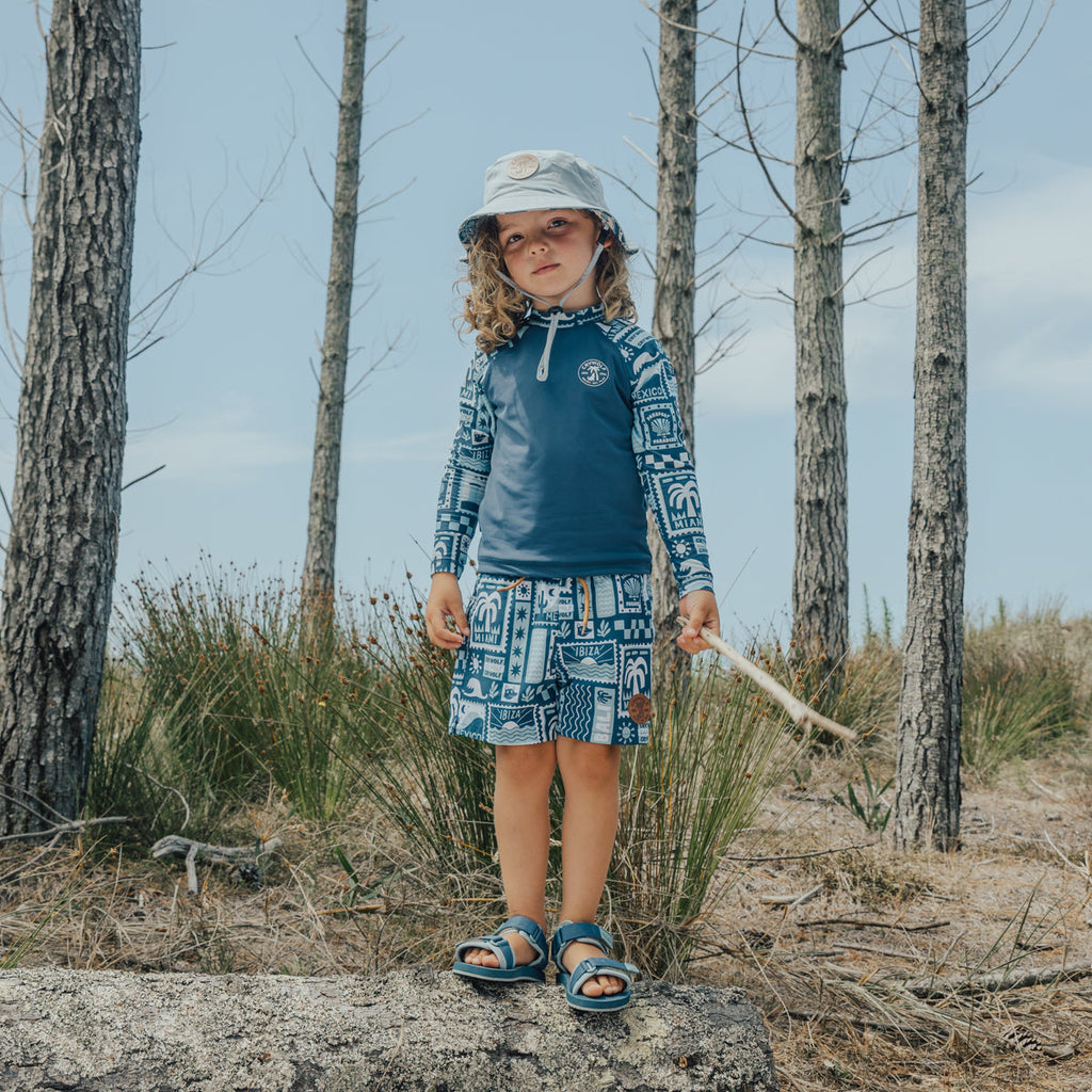 BEACH SANDAL | Seaside Blue