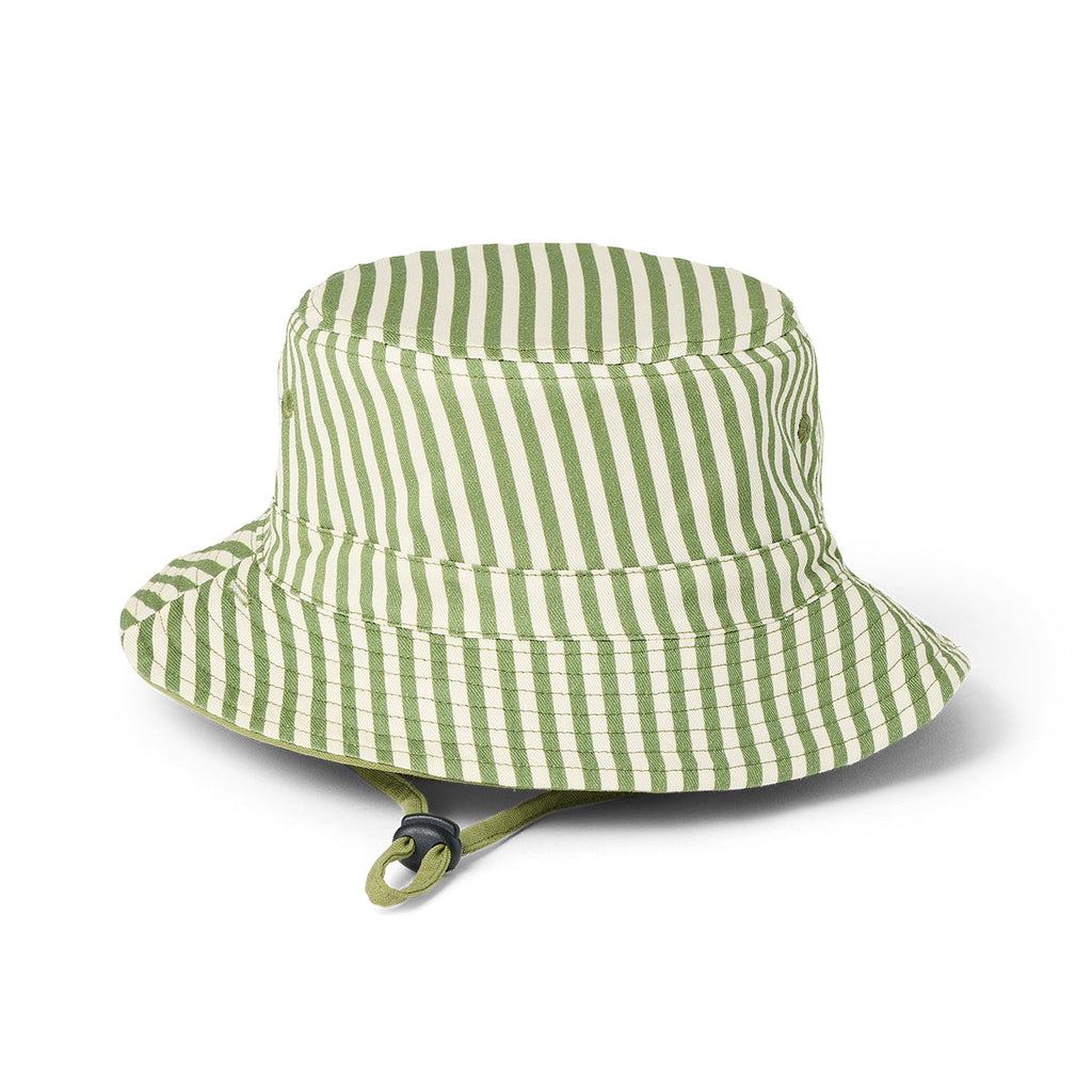 REVERSIBLE BUCKET HAT | Coastal Stripe