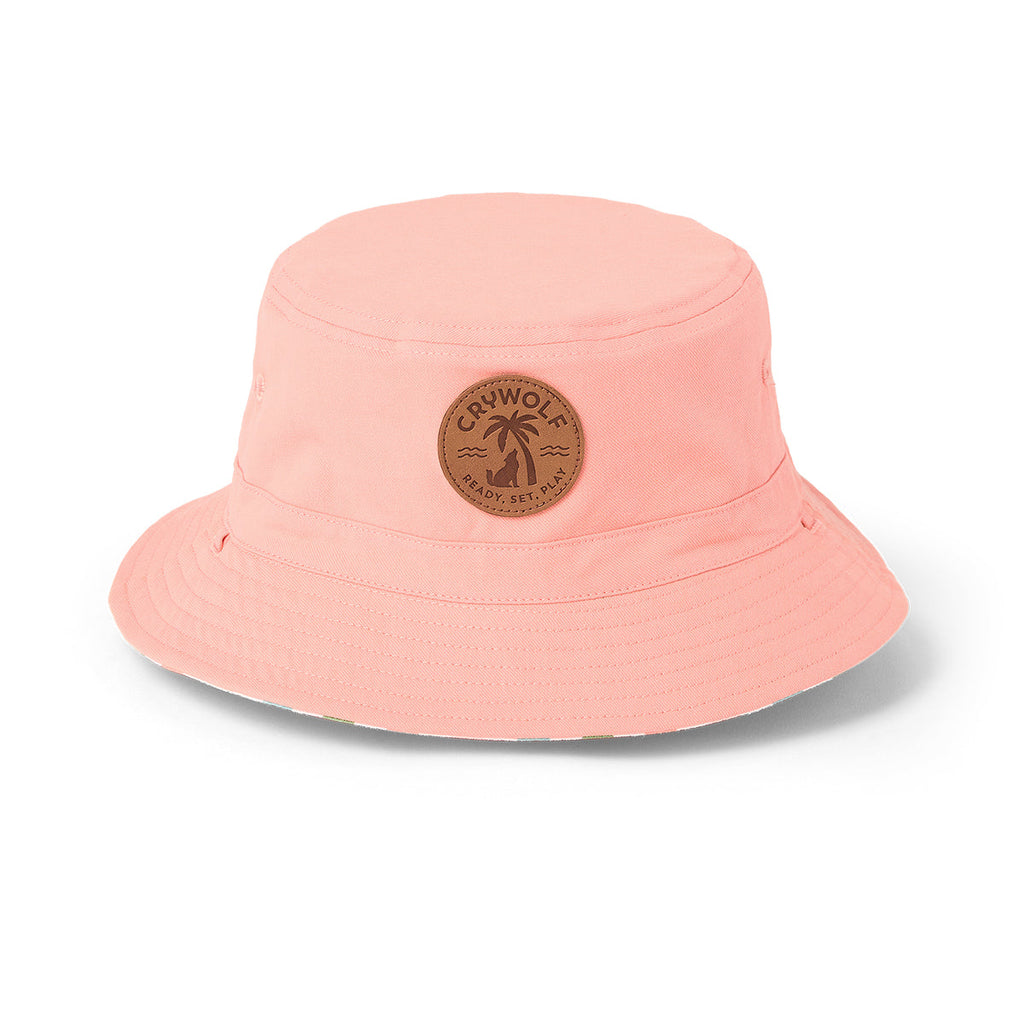 REVERSIBLE BUCKET HAT | Summer Stripe