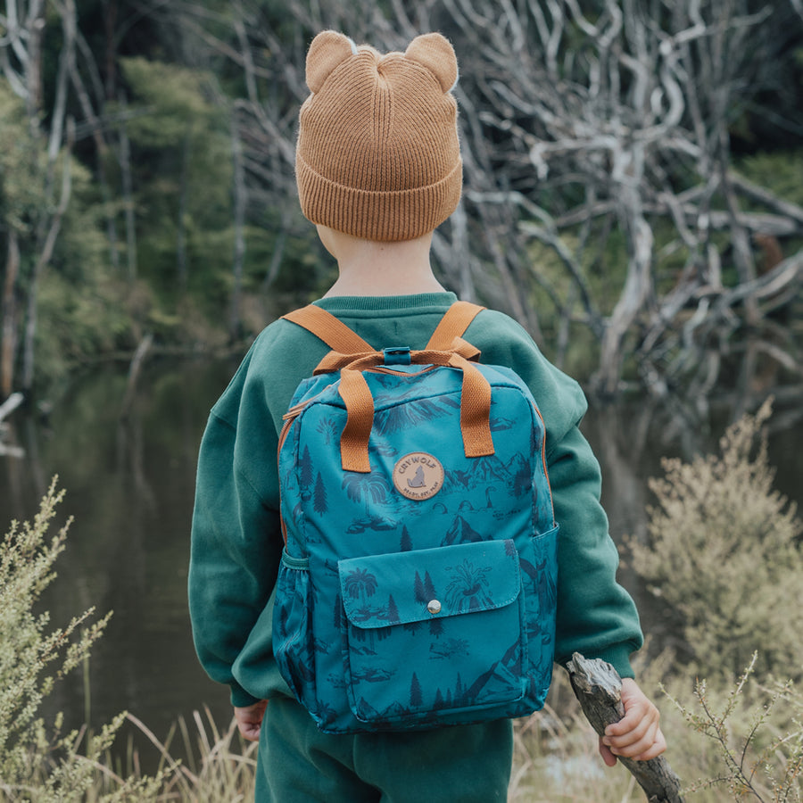 Mini Backpack | Forest Landscape