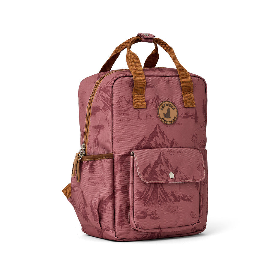 Mini Backpack | Rose Landscape