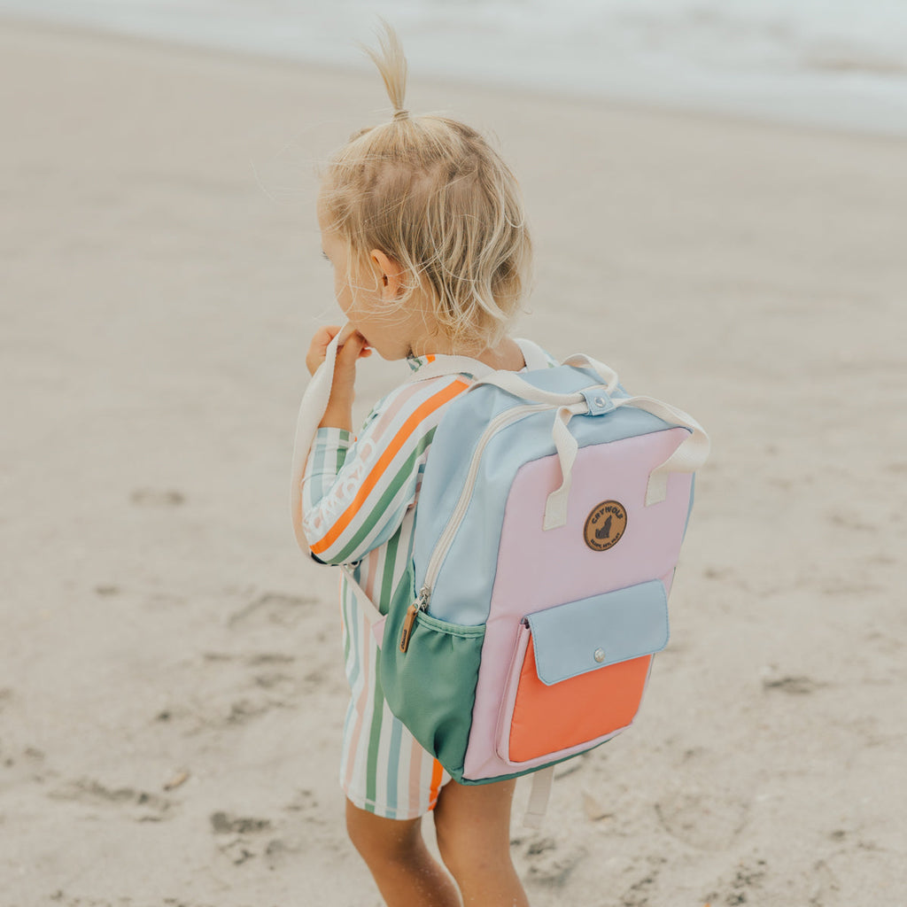 MINI BACKPACK | Sunset Colour Block