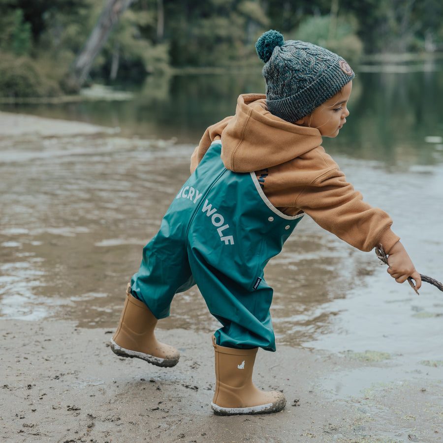 Rain Overalls | Forest Green