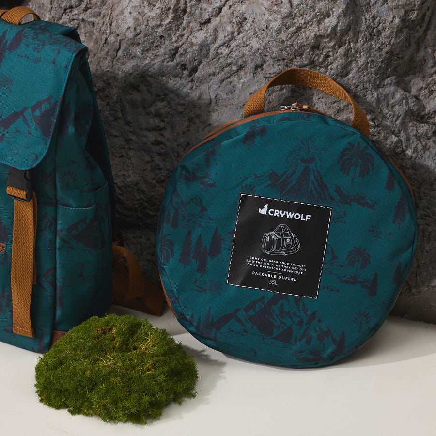 Packable Duffel | Forest Landscape