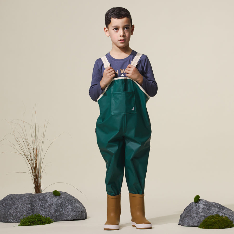 Rain Overalls | Forest Green