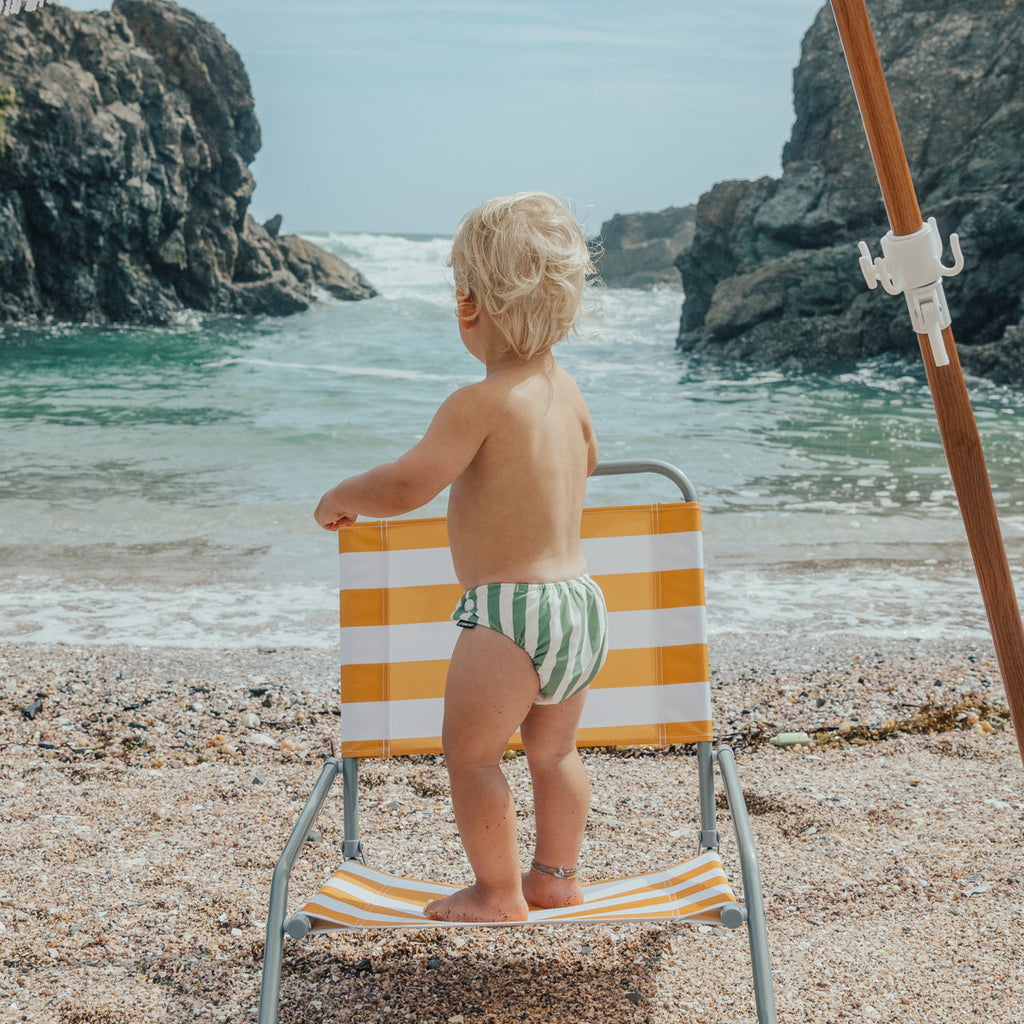 REUSABLE SWIM NAPPY | Coastal Stripe