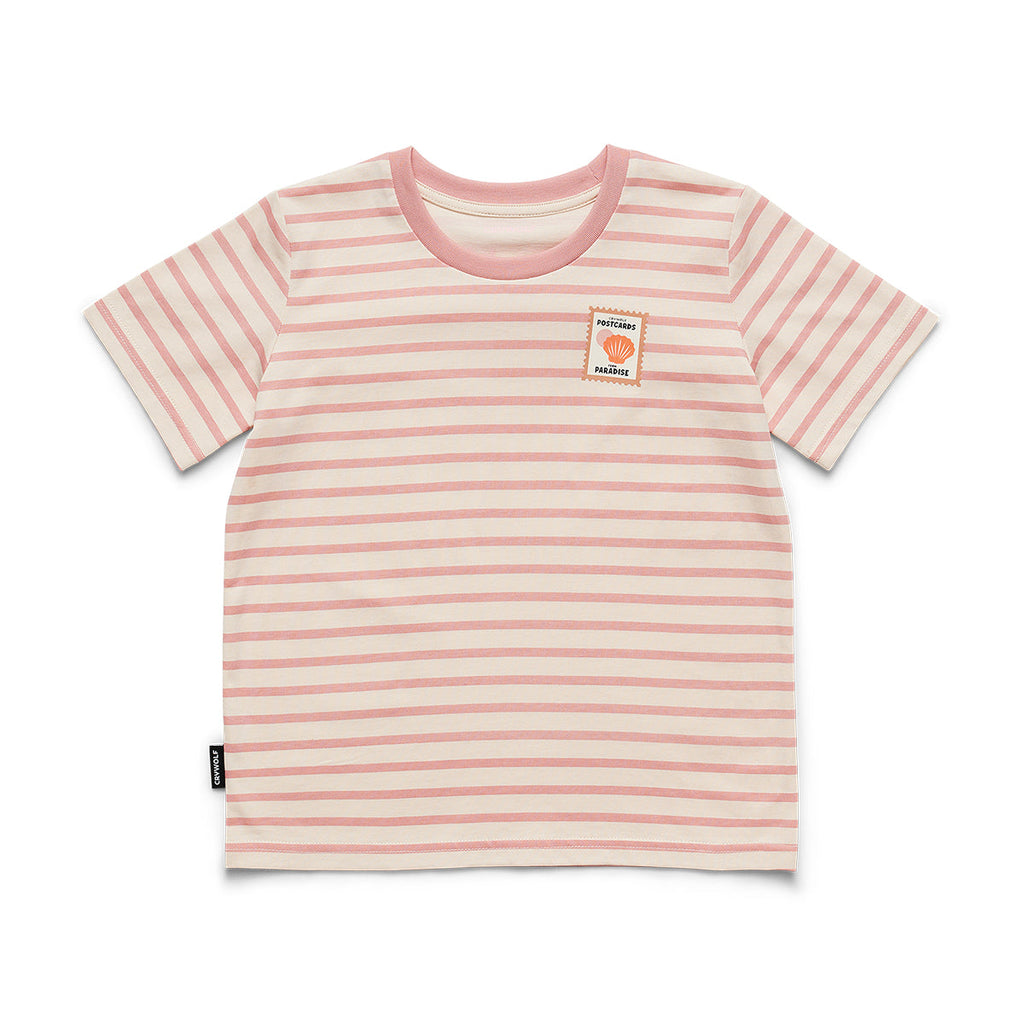 SUN SMART T-SHIRT | Blush Stripe