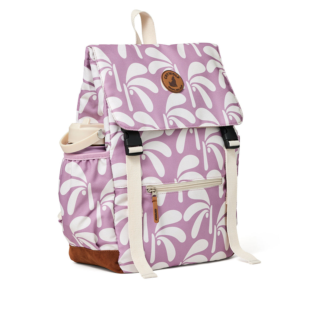 KNAPSACK Lilac Palms