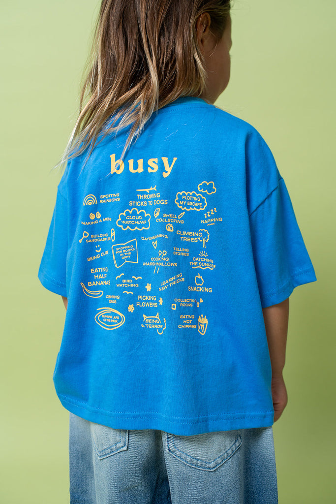 BUSY TEE | SUNNY BLUE