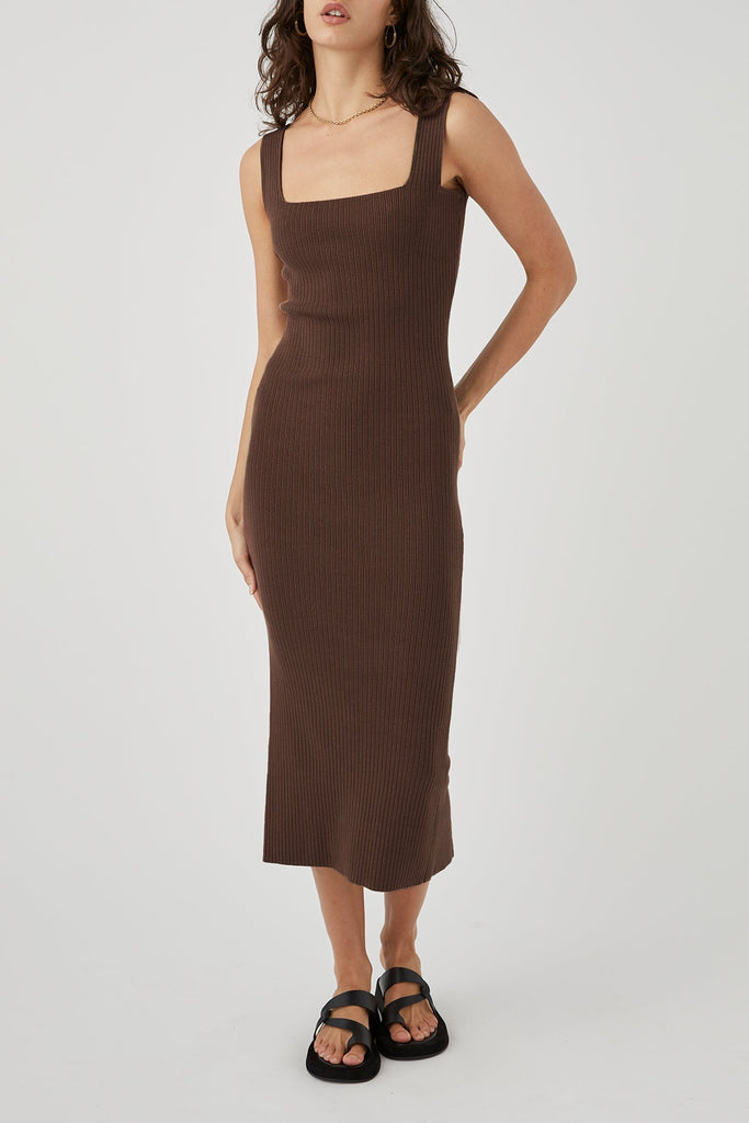 Tully Dress | Chocolate