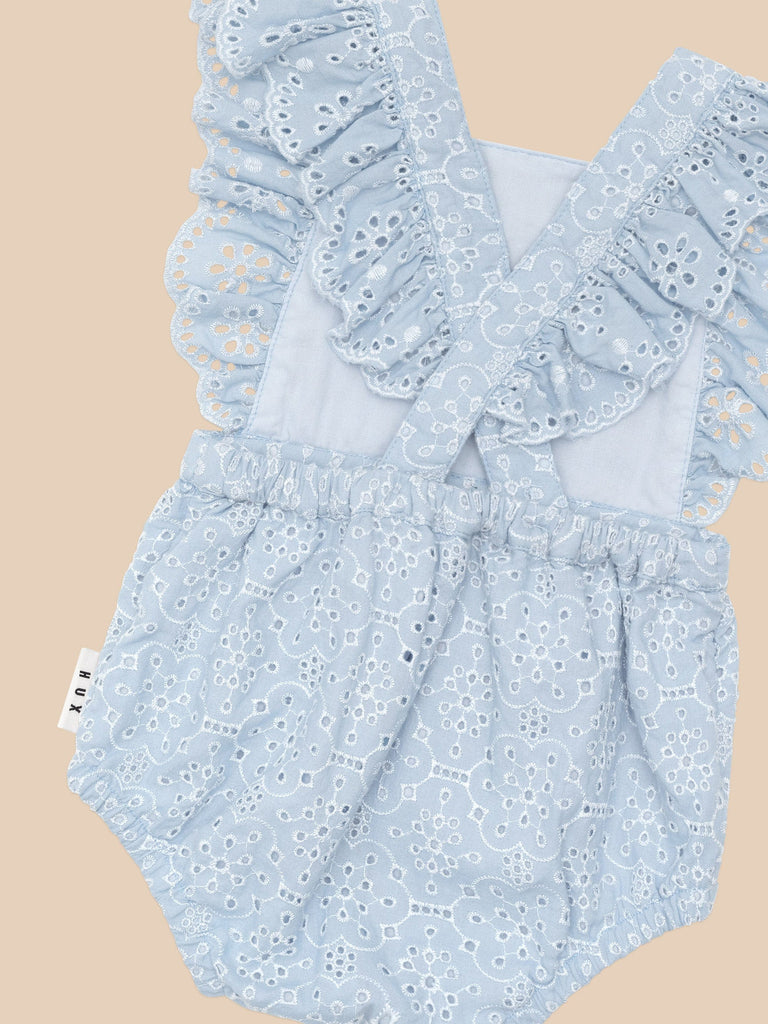 BRODERIE FRILL PLAYSUIT