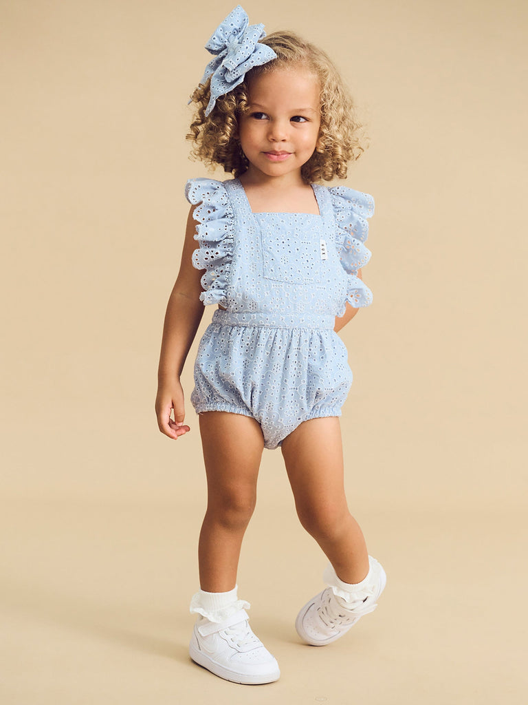 BRODERIE FRILL PLAYSUIT