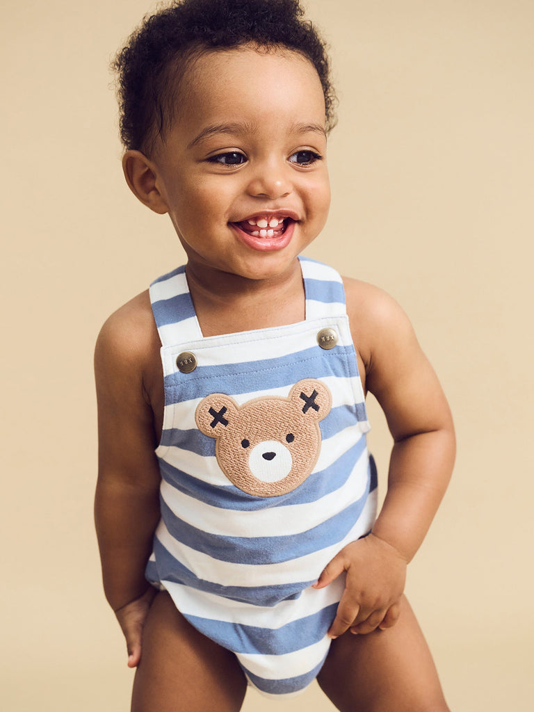 HUXBEAR STRIPE ONESIE