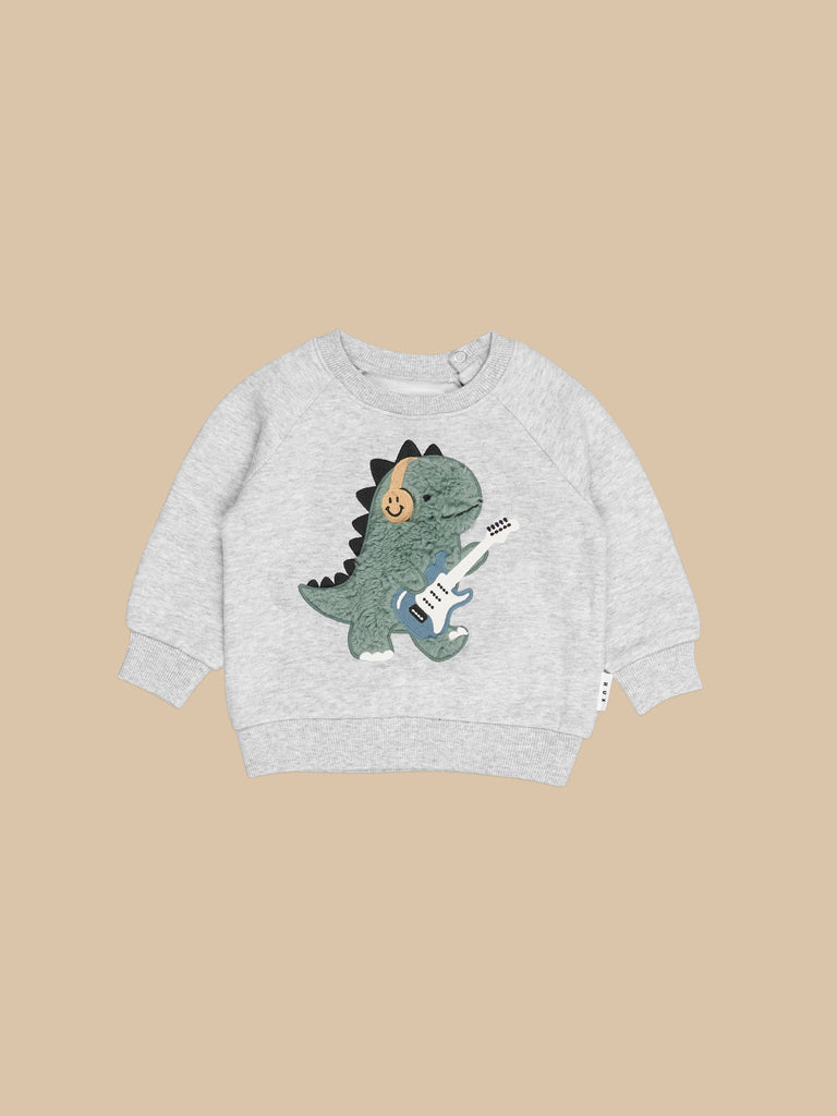 FURRY DINO SWEATSHIRT