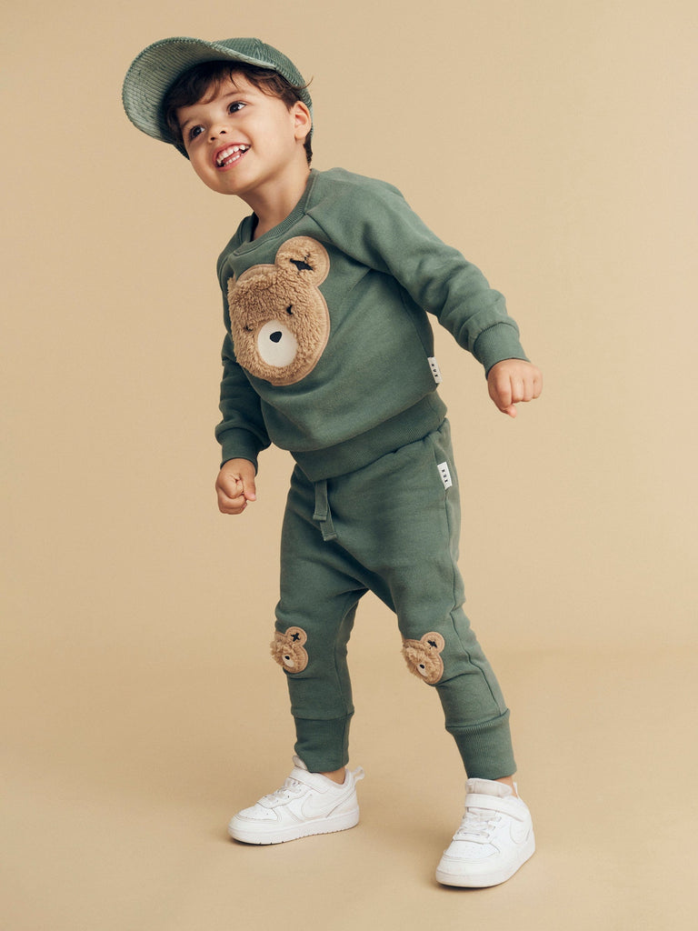 LIGHT SPRUCE FURRY HUXBEAR SWEATSHIRT